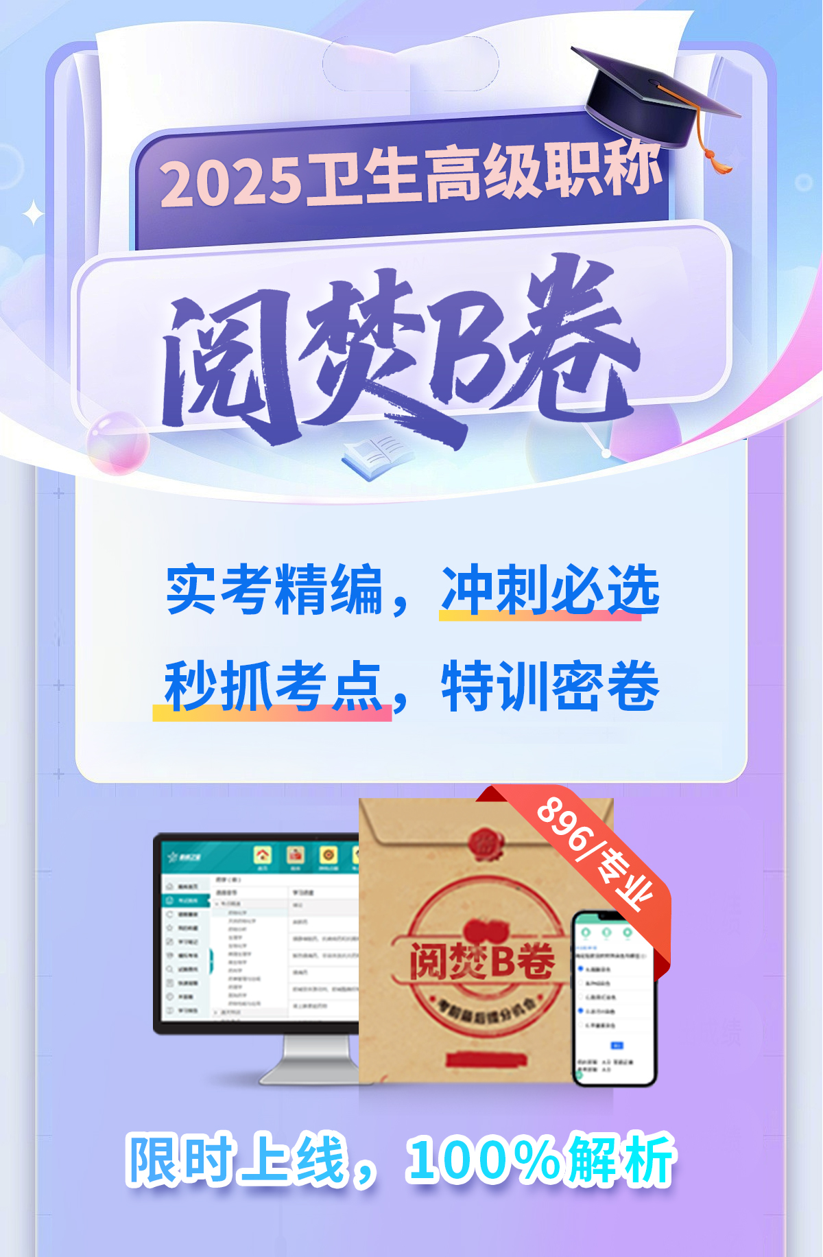 2025年高级卫生职称近5年真题规律分析